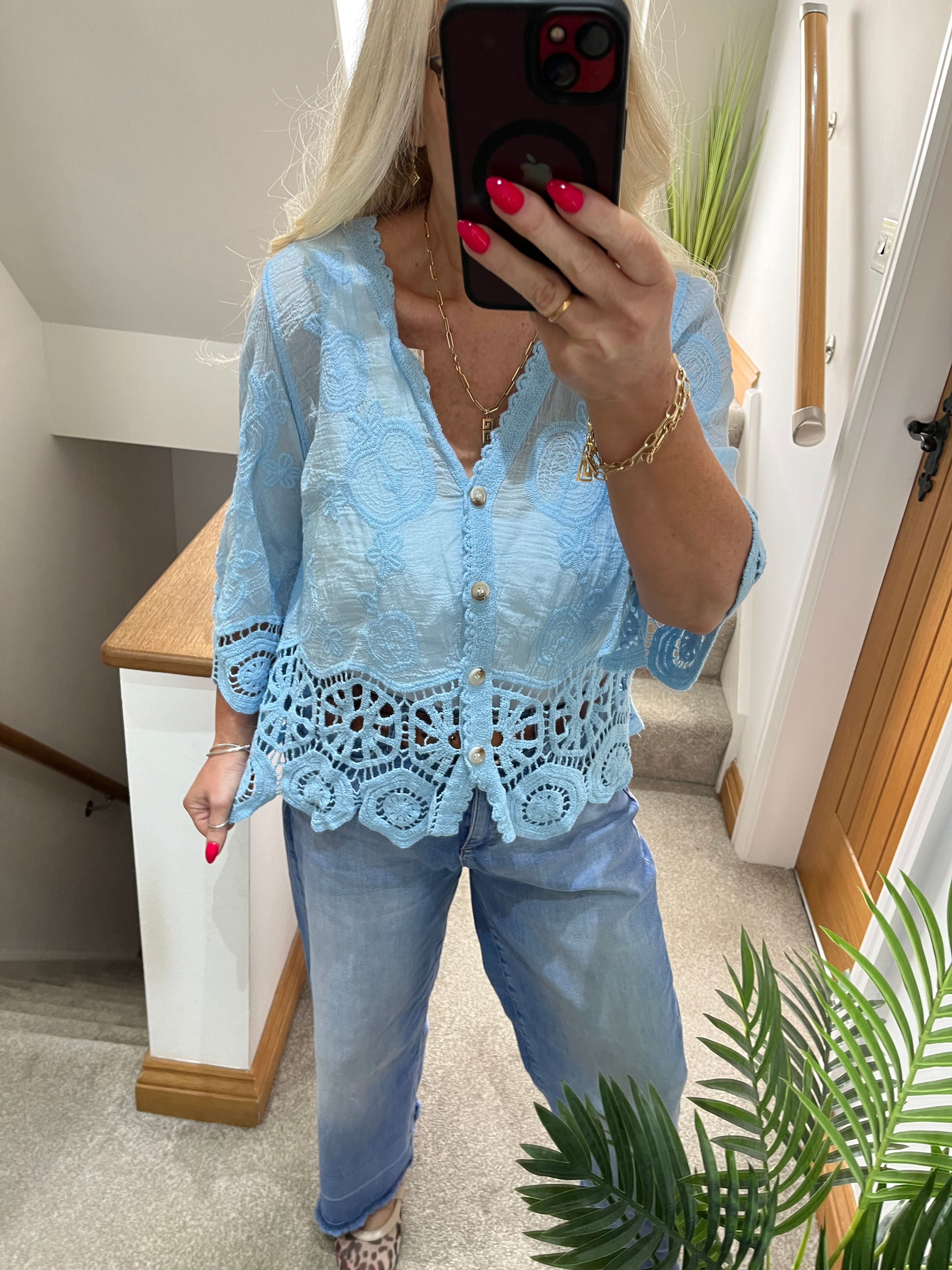 The Apple Blossom Crochet Cardigans - Fits 10 to 14 - PRE-ORDER 