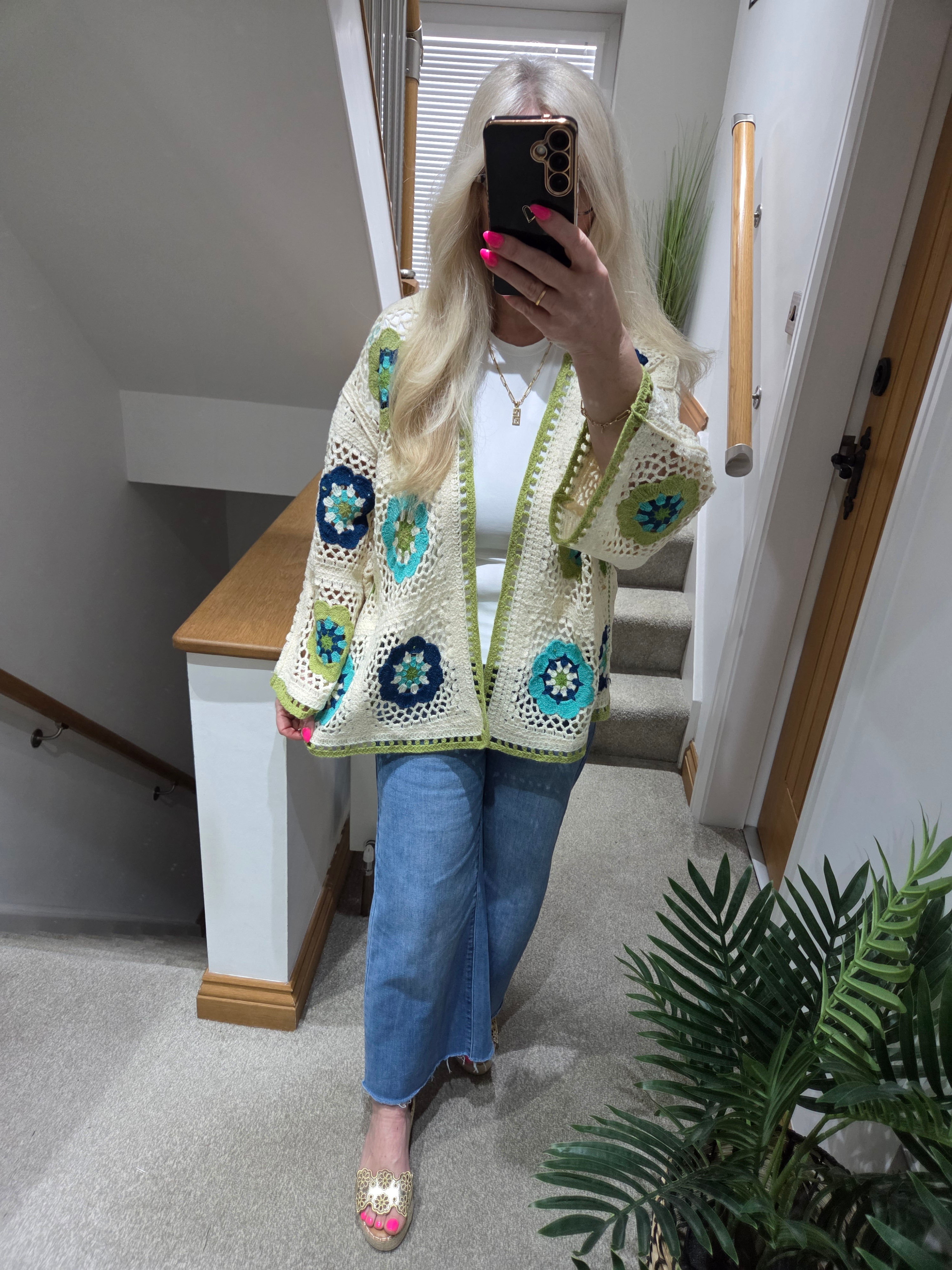 The Callie Crochet Cardigans - 8 to 16