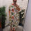 Thumbnail: The Farrah Round Neck Floral Dress - Best Fits Size 18 to 22/24