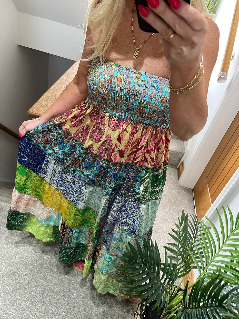 Thumbnail: The Indian Boob Tube Dress  - No.21 SALE NO RETURN