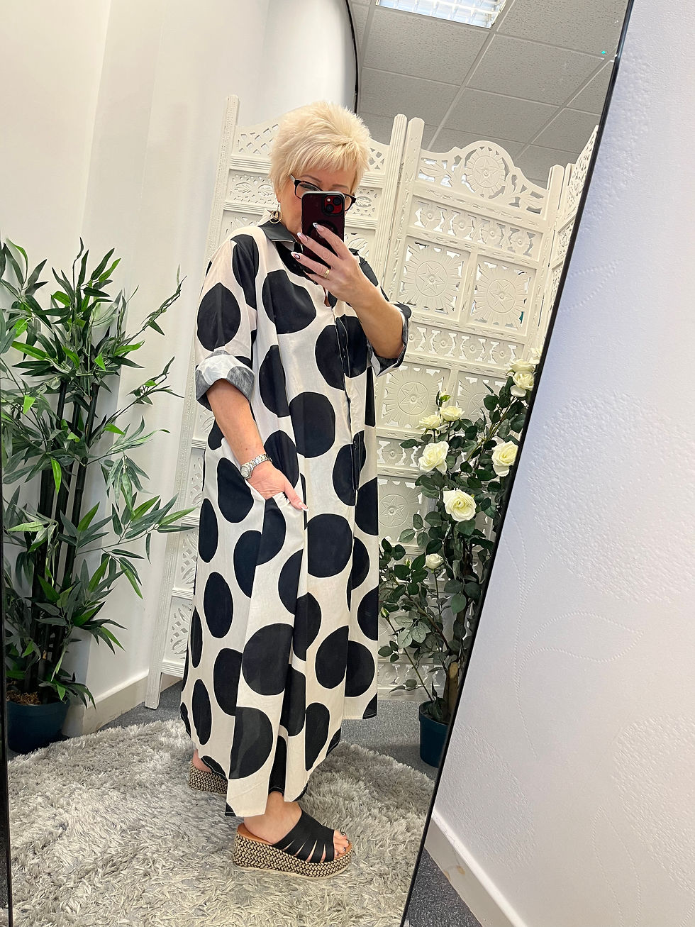 Thumbnail: The Radius Shirt Dress - 14 to 18