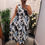 Thumbnail: The Freya Pleat Front Smudge Dress - Best Fits Size 16 to 22 - SALE NO RETURN 