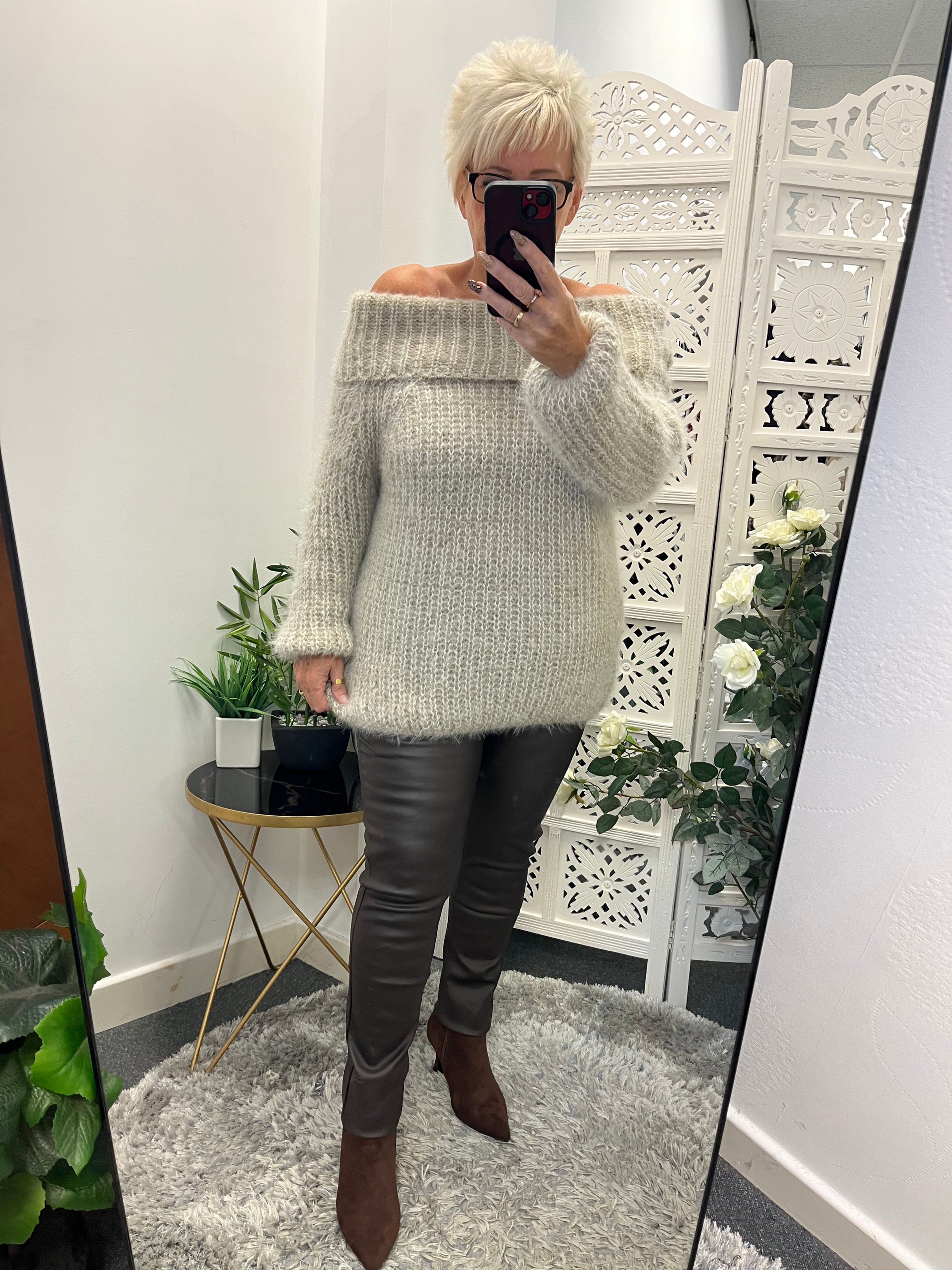 The Belle Bardot Chunky Knit Jumper - 10 to 16