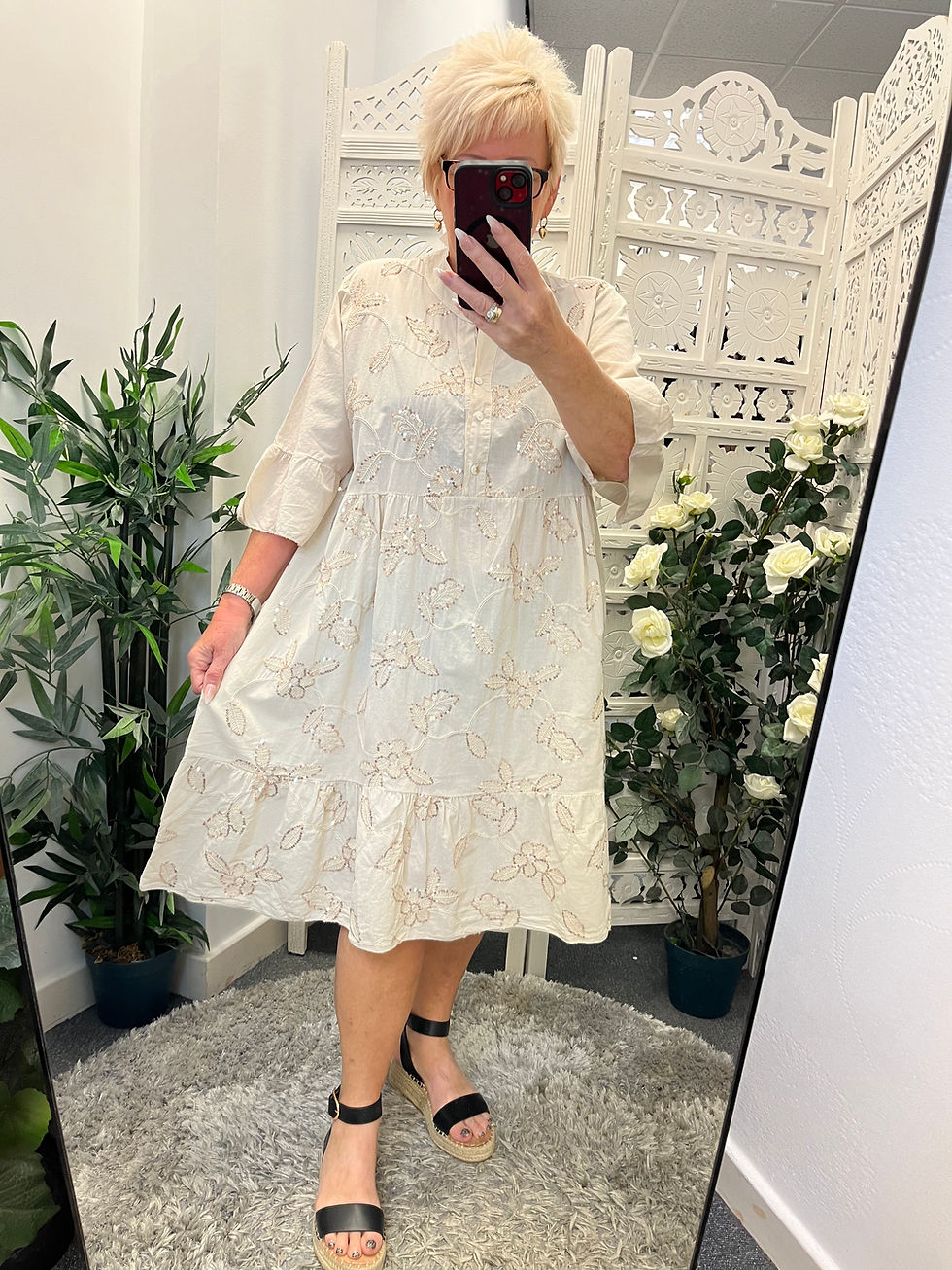 Thumbnail: The Maggie Tunic Dress  - 14 to 18