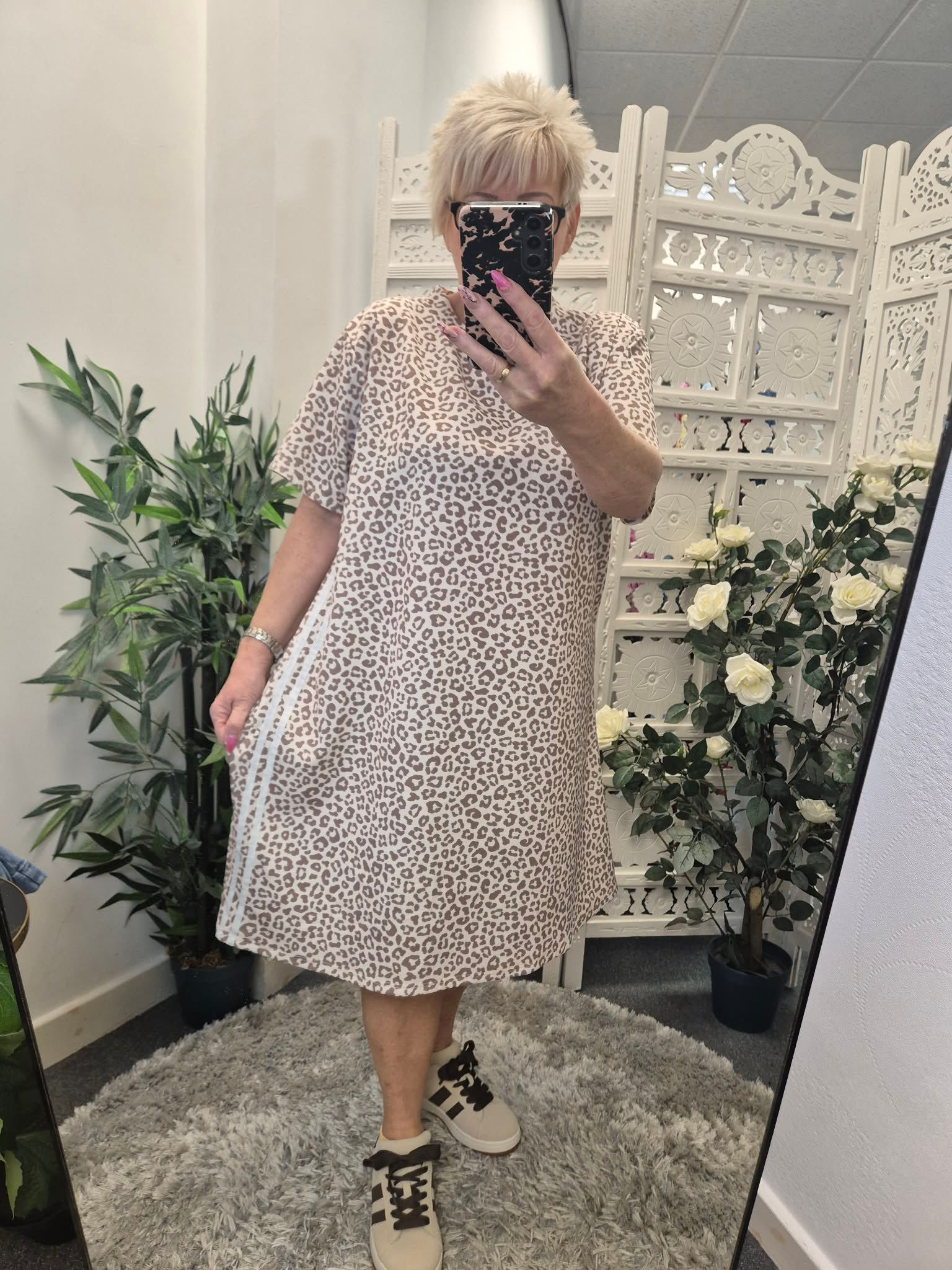 The Sports Dress - Leopard - 14 to 18/20 - SALE NO RETURN
