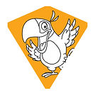 82478 X Kites Color-Me-Kite Toucan Kite