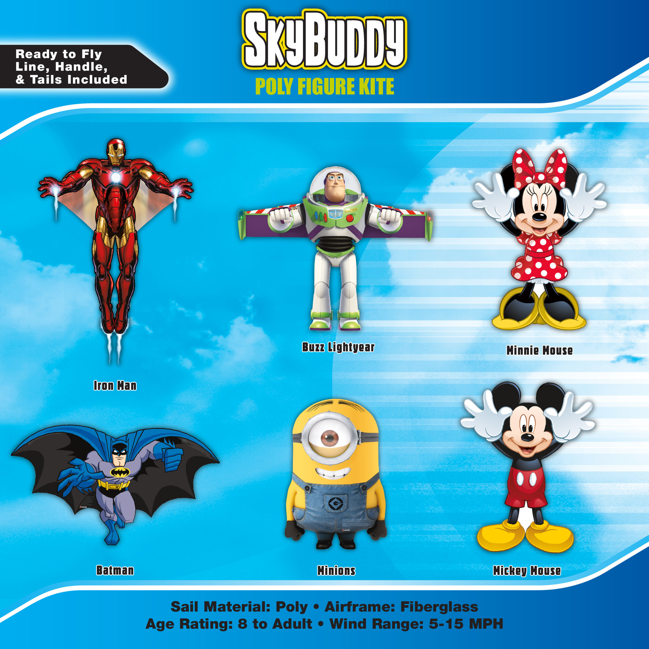 SkyBuddy Licensed Character Kites X Kites 2023