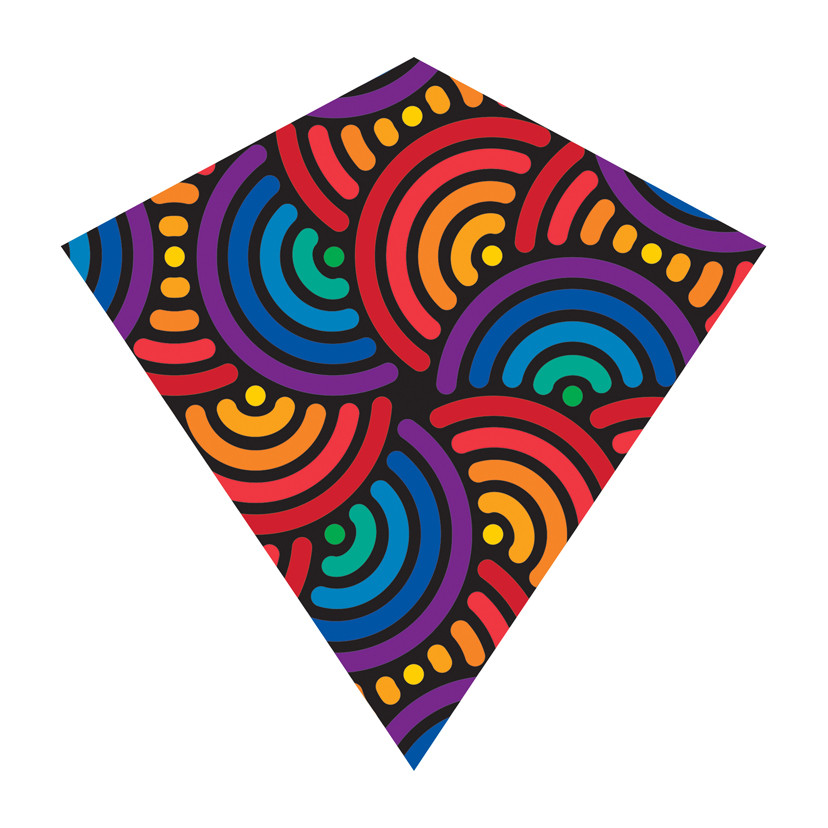 X Kites ColorMax Swirls Kite X Kites 2023