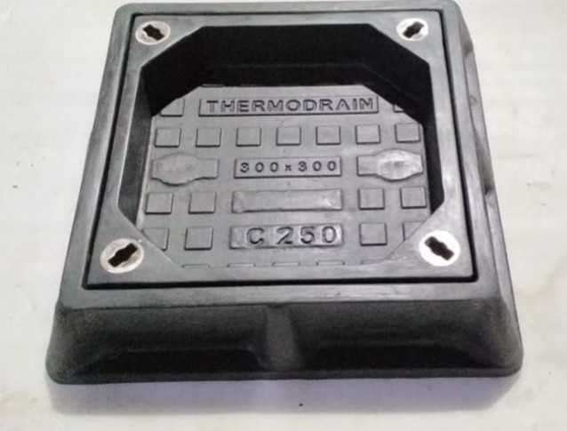 FRP RECESS MANHOLE COVERS WITH FRAME