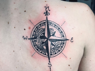 Compass Tattoo