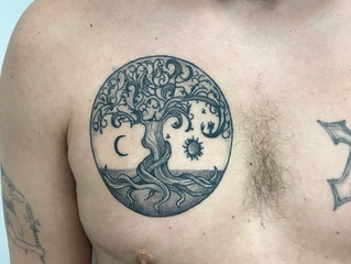 Chest Tattoo