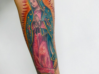 Guadalupe Virgin Tattoo
