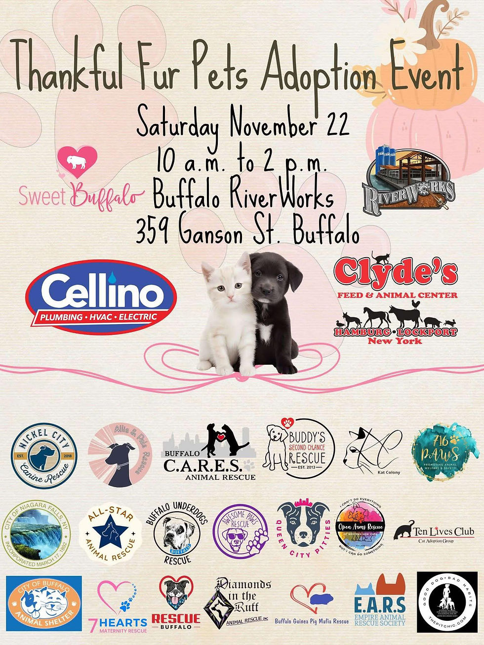 Thankful Fur Pets Adoption Event
