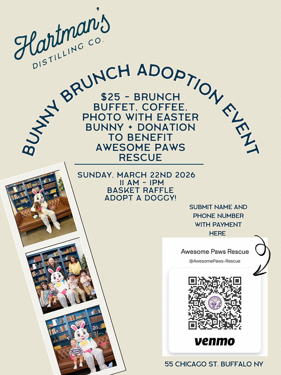Bunny Brunch Adoption Event