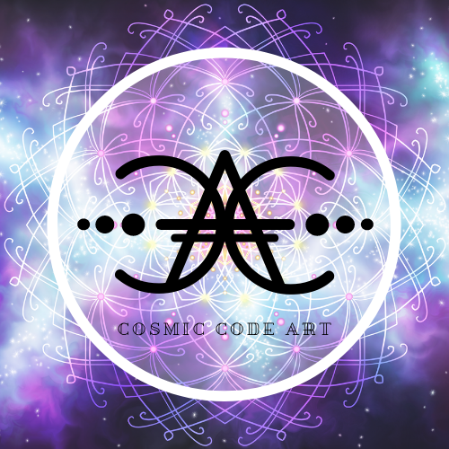 Cosmic Code Art | Digital Spiritual Art Shop