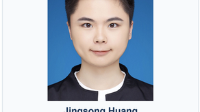 Welcome to the Hu Lab: Visiting PhD Student Jingsong Huang🎉🎉🎉