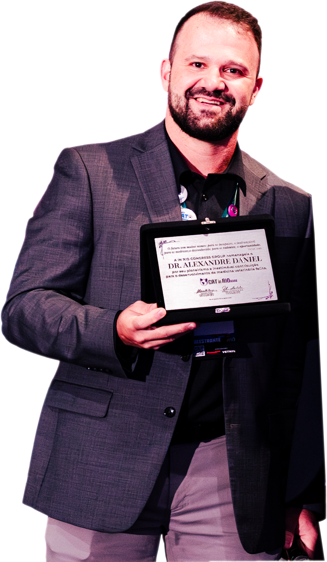 Dr. Alexandre Daniel, coordenador científico