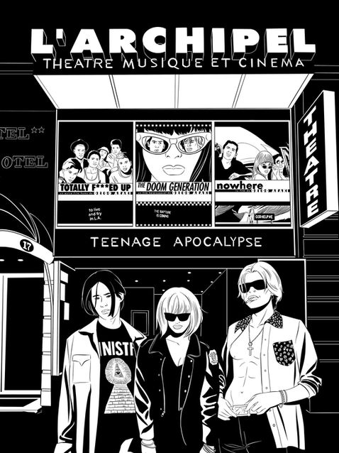 illustration réalisée sur Procreate par Geoffrey Beloeil illustrateur Paris.