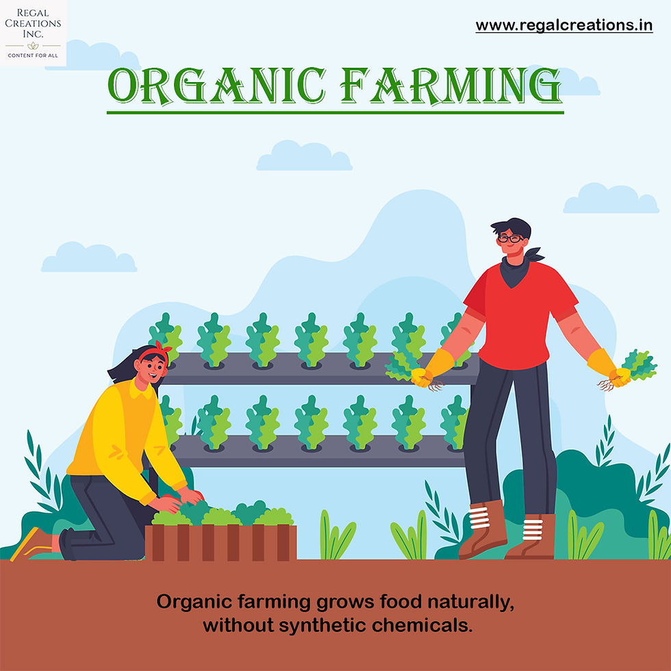 Organic farming