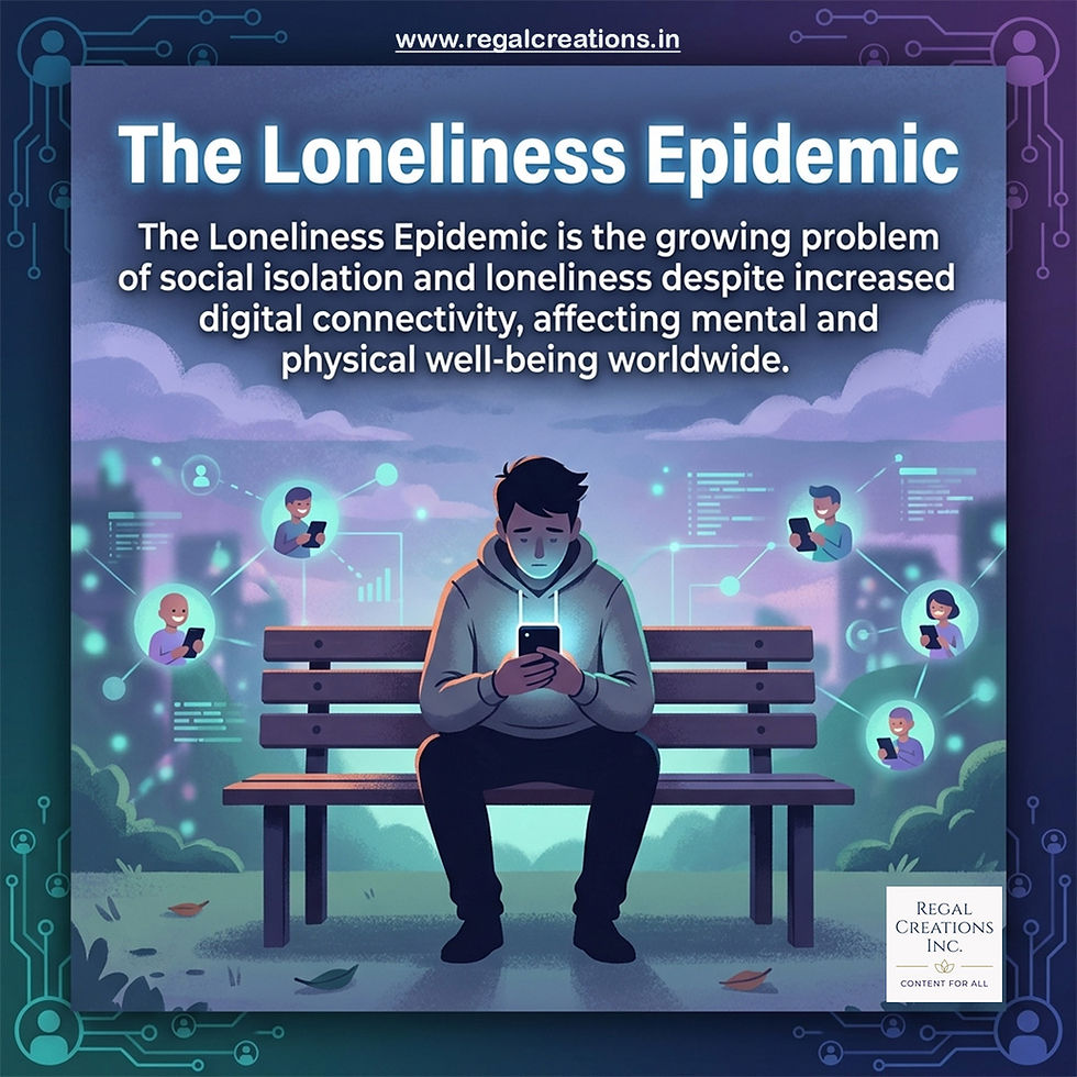 The Loneliness Epidemic