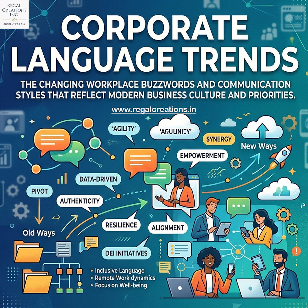 Corporate Language Trends