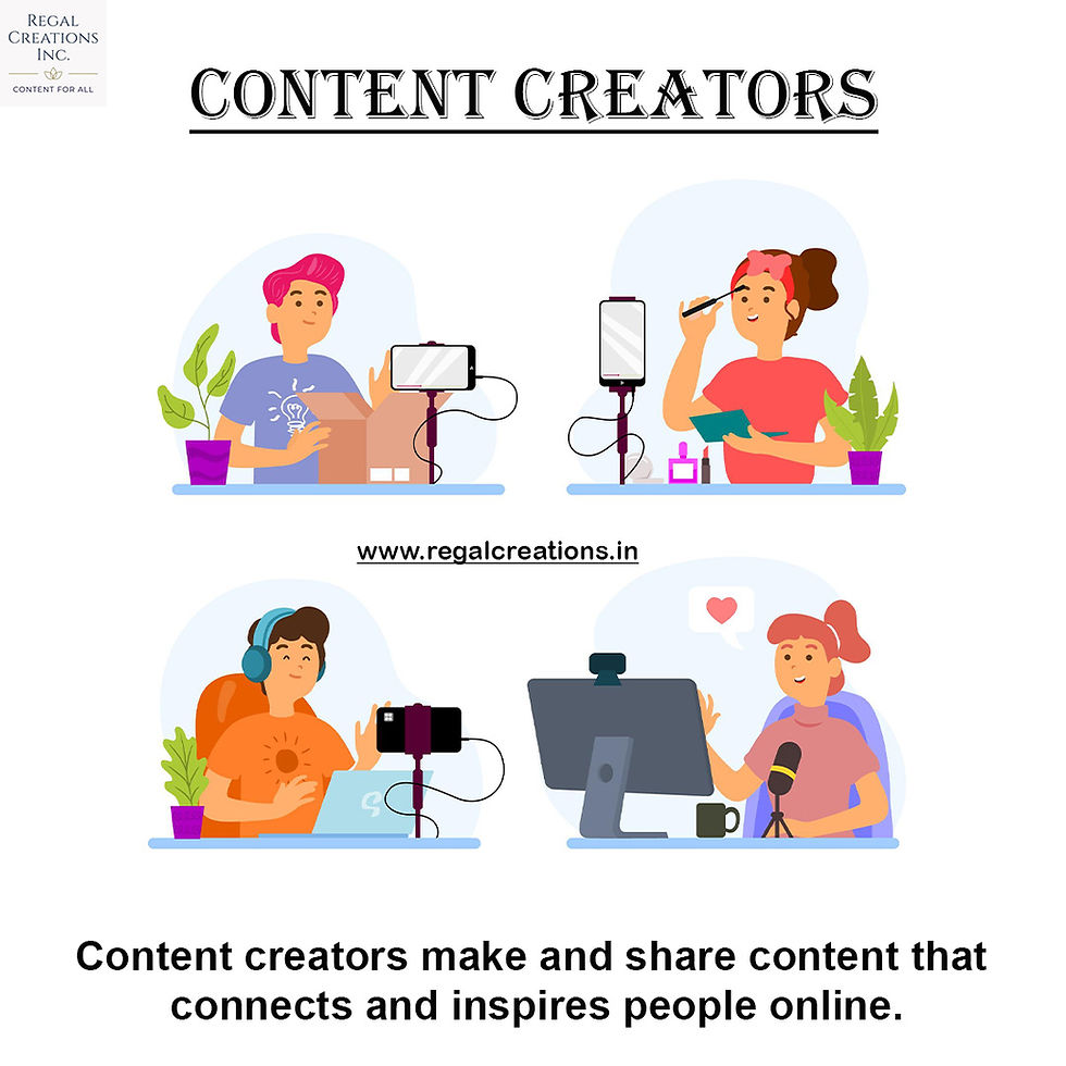 Content creators