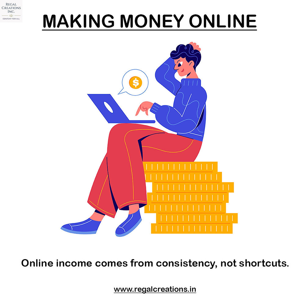 making money online