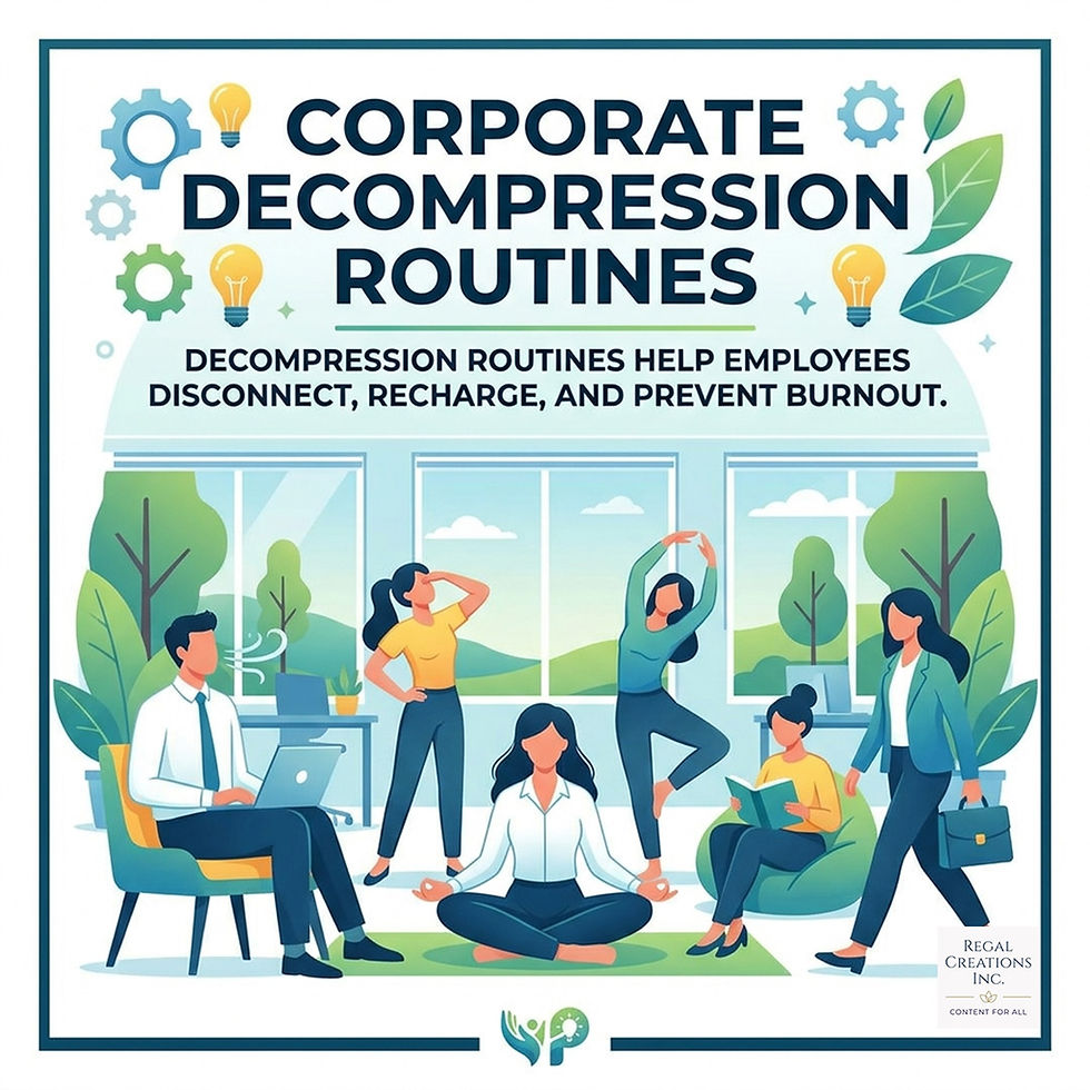 Corporate decompression routines
