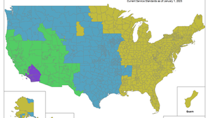 Mail Delivery Times - First Class, and Standard