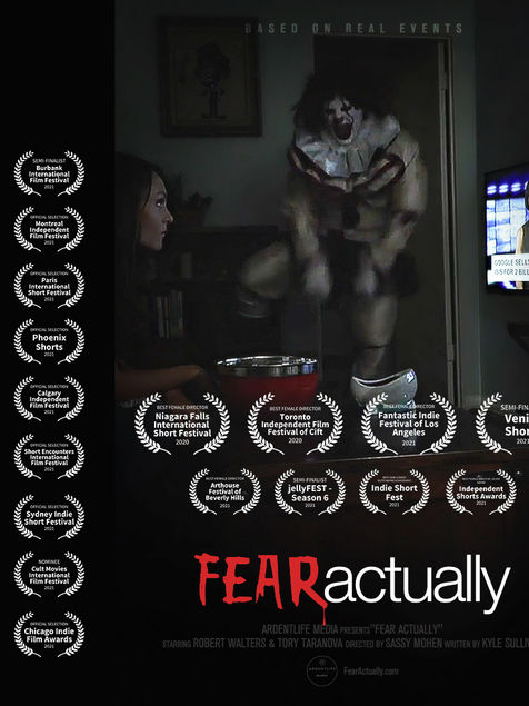 Fear Actually a short comedy film satire by director Sassy Mohen about Pennywise the Clown