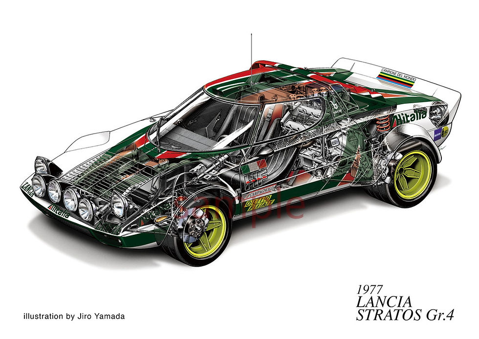 【LA05】LANCIA STRATOS Gr.4