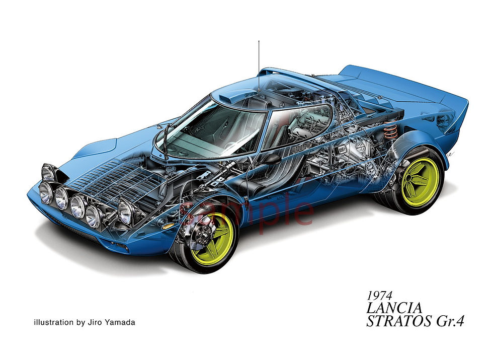 【LA02】LANCIA STRATOS Gr.4