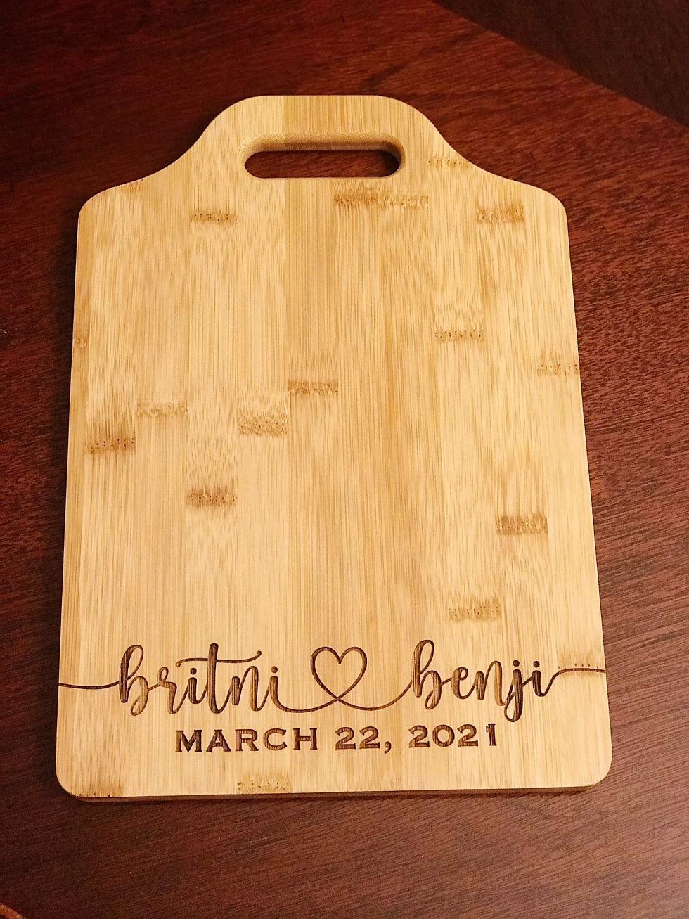 Thumbnail: Personalized Laser Engraved Cutting Boards