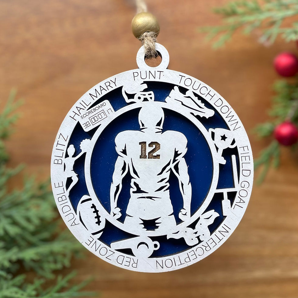 Thumbnail: Personalized Sports Ornaments