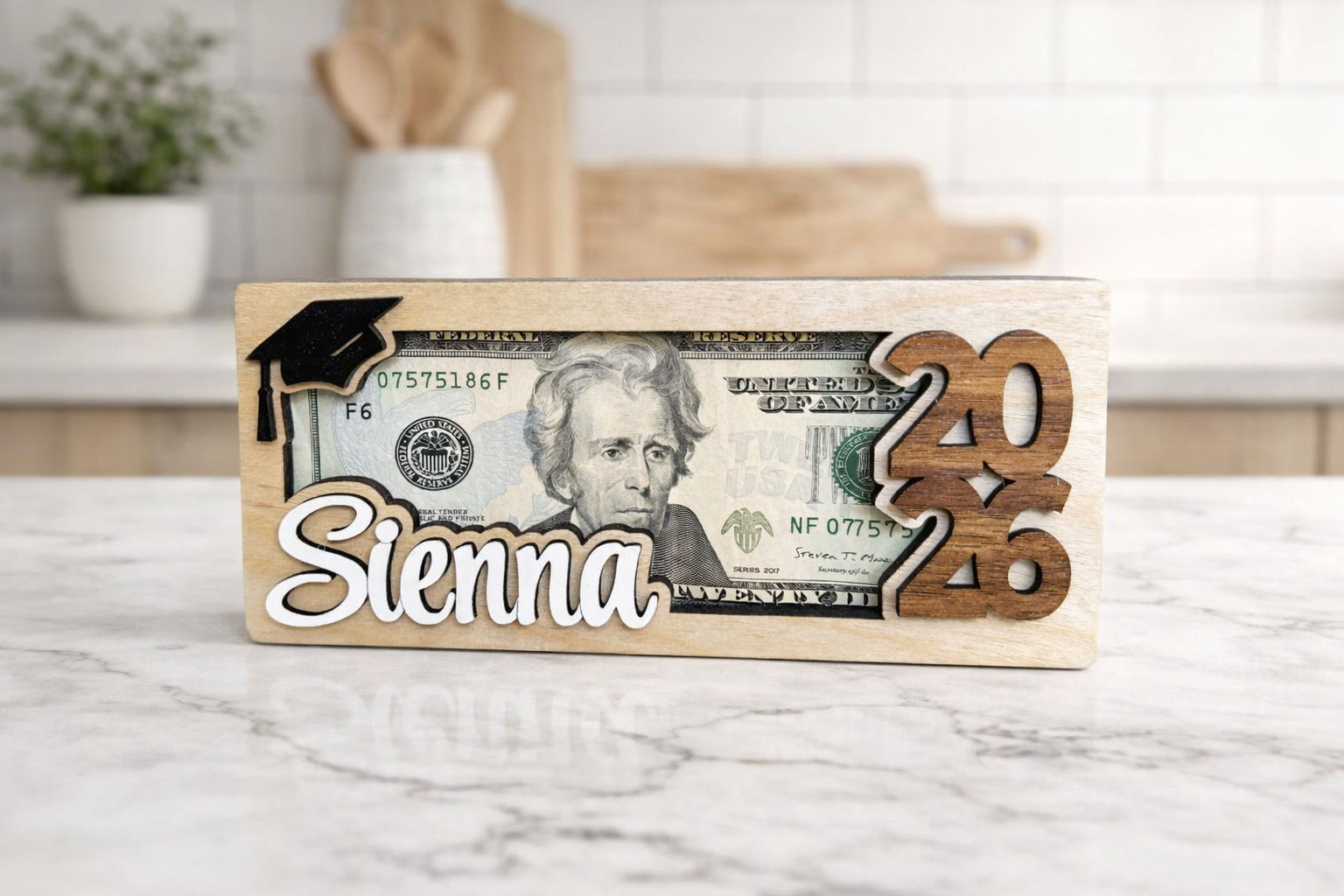 Personalized Graduation Money Holder – Class of 2026