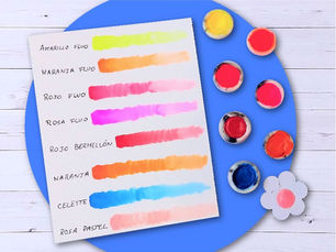 Reseña y Swatch Acuarelas Artesanales Ultramar - Parte 1