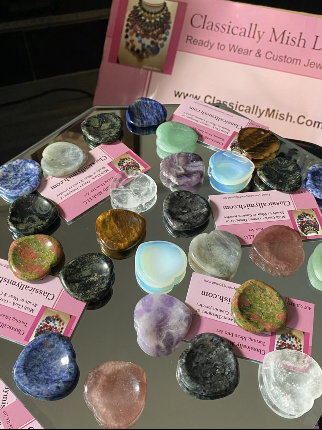 Heart Shaped Worry Stones