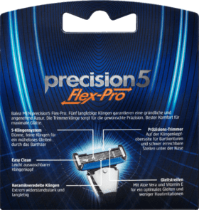 Thumbnail: Razor blades precision5 Flex-Pro, 8 pcs
