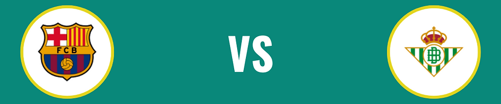 Barcelona x Real Bétis