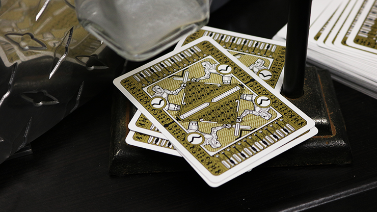 Thumbnail: Bicycle: VeniVidiVici Metallic Playing Cards