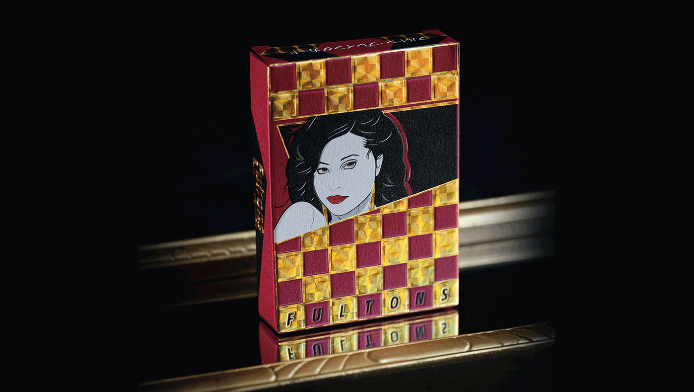 VAPORWAVE IDOL 2 Mall Walking Playing Cards by Brad Fulton