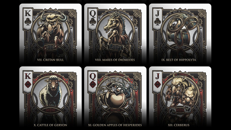 Thumbnail: Hercules (Limited Edition) Playing Cards by Blackout Brother