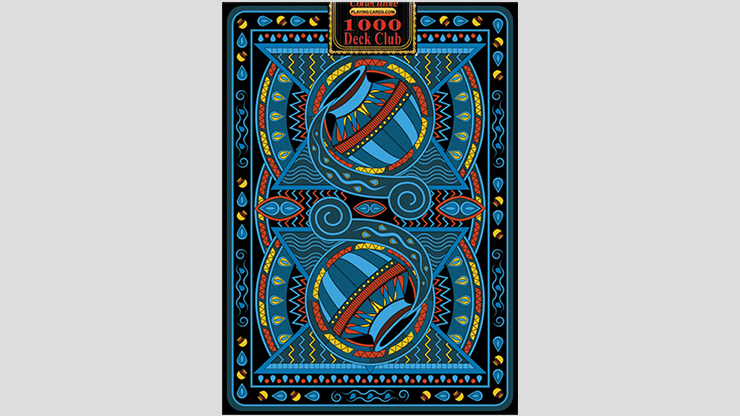 Thumbnail: Bicycle: Tlaloc (1,000 deck club) by Collectable Playing Cards