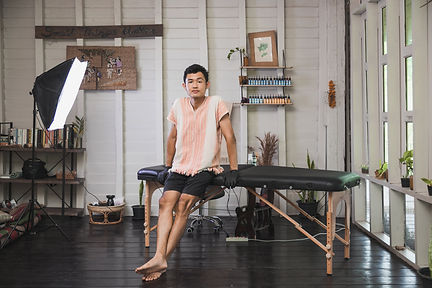 Best blackwork tattoo artist in Chiang Mai, Thailand