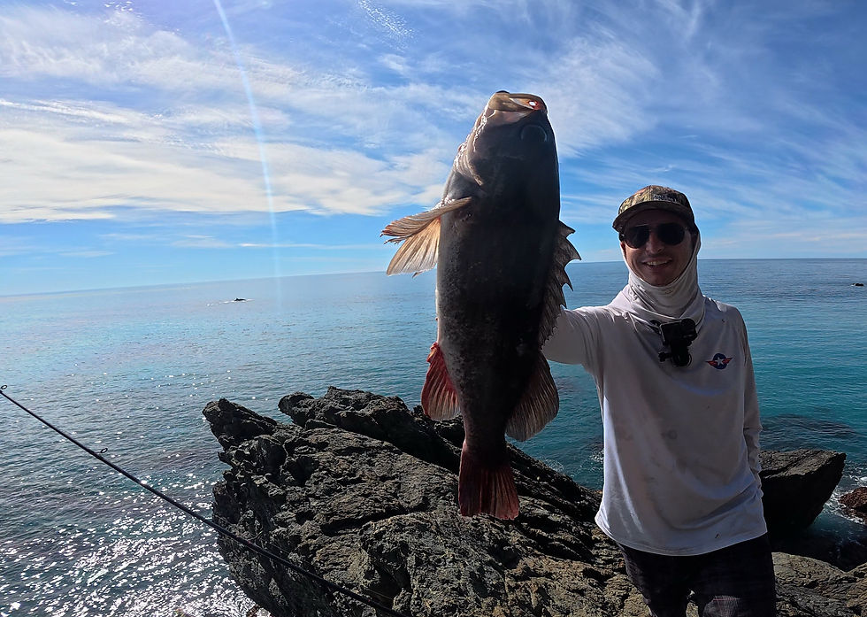 @VINCEGOESFISHING says, chase your dreams, while holding his prize catch of the trip.