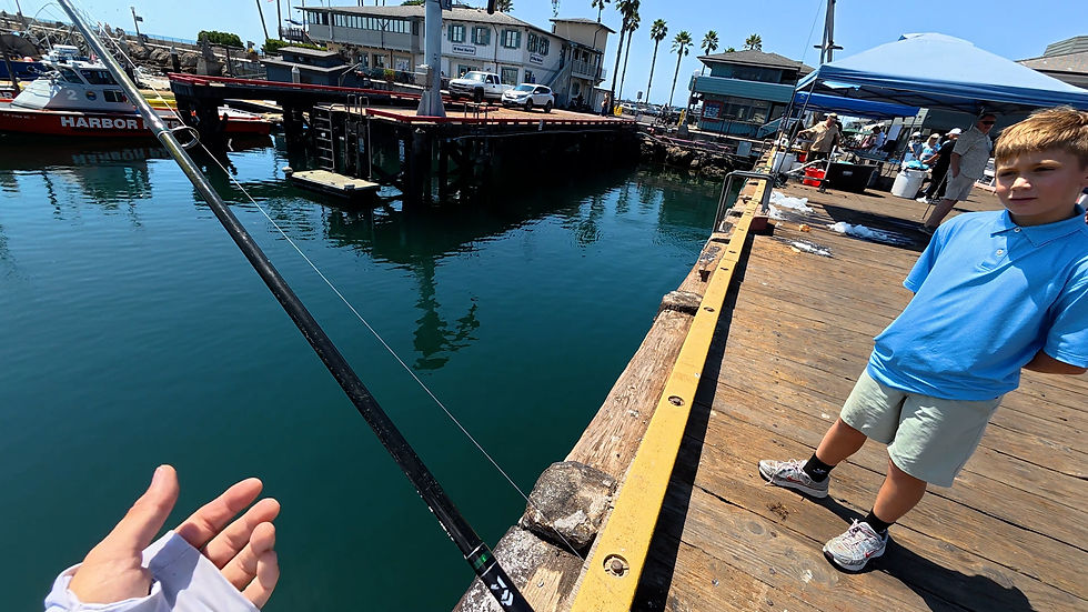 @VINCEGOESFISHING shares his values of Curiosity, Hardwork, and Accomplishment, with the next gen of CA Surf Fishers.