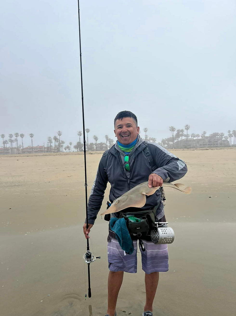 Jorge Moran IG @jm917 with a Shovel Head Guitar Fish