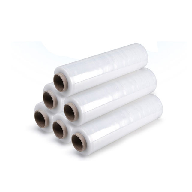 Thumbnail: Transparent Plastic Wrap for Pallet Packing