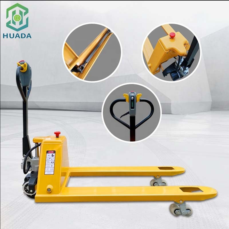 Thumbnail: 2-ton 48V Lithium Battery Powered Mini Semi Electric Jack Pallet Truck