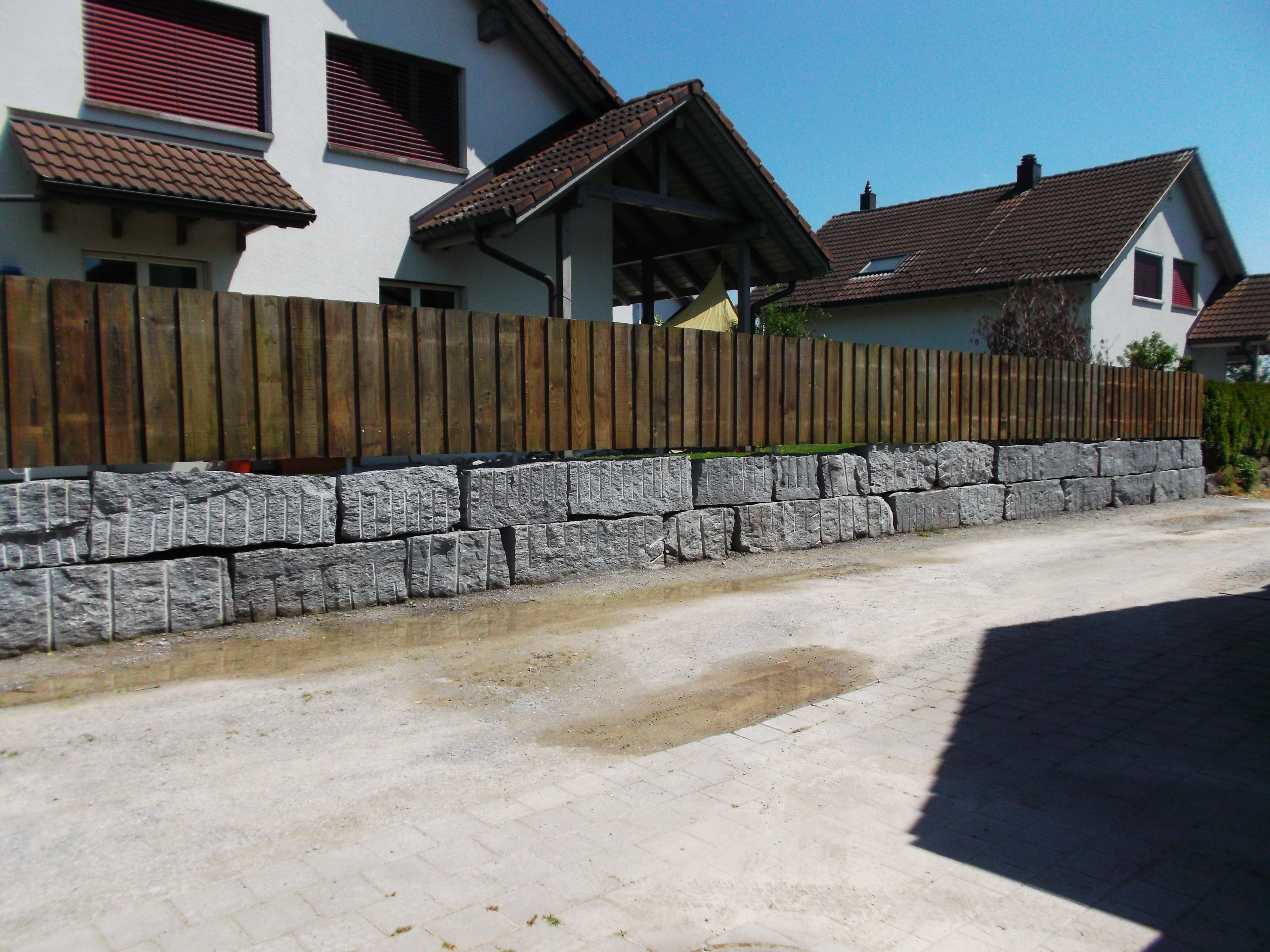 Sichtschutzzaun in Vilters(SG) Oktob